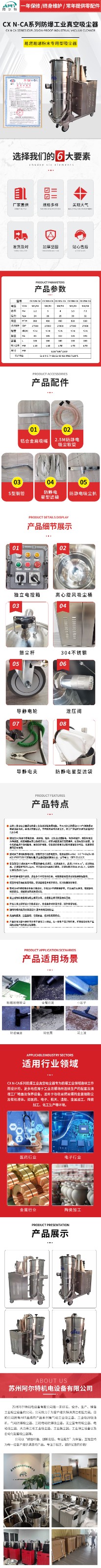 CXN-CA  電動防爆工業吸塵器